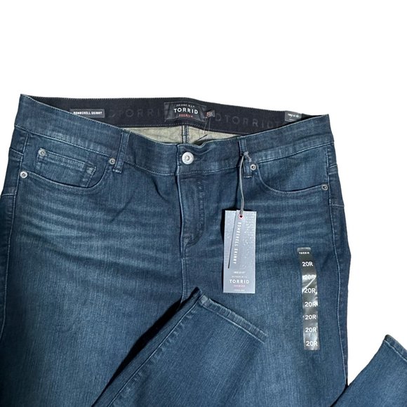 NWT-torrid Premium Bombshell Skinny Jeans-Sz 20R - Picture 6 of 8